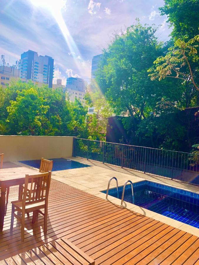 Studio Prox.faria Lima Com Garagem, Gym E Piscina